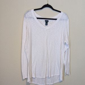 White long sleeve shirt